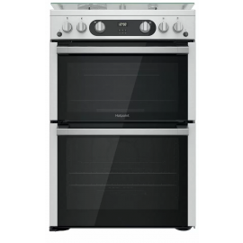 Hotpoint HDM67G0C2CX/U Double Cooker