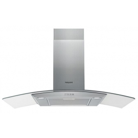 Hotpoint PHGC94FLMX 90cm Chimney Cooker Hood Stainless Steel