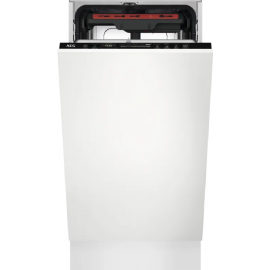 AEG FSE73507P 7000 GlassCare Fully Integrated Slimline Dishwasher, 10 Place Settings,