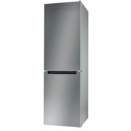 Indesit LI8S2ES Freestanding Low Frost 60/40 Fridge Freezer in Silver