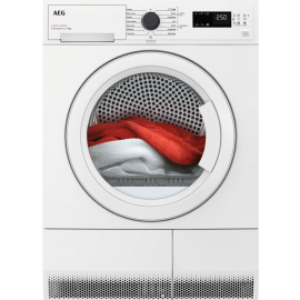 AEG TXH508A2R 5000 Freestanding AutoSense 8kg Heat Pump Tumble Dryer in White