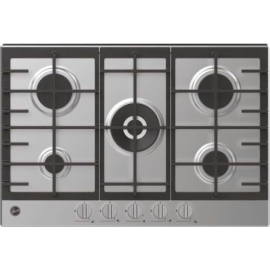 Hoover HHG75WK3X 75cm Stainless Steel Gas Hob