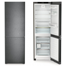 Liebherr Plus CNBDB5223 185.5x60cm Easy Fresh No Frost Black Fridge Freezer