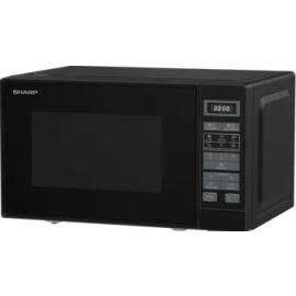 Sharp RD202TB-UK Microwave Oven in Black - 25L 800W