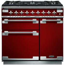 Rangemaster Elise 90 Dual Fuel Cherry Red ELS90DFFRD/ 