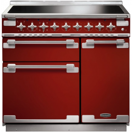 Rangemaster ELS90EIRD/ 90cm Induction Range Cooker Cherry Red