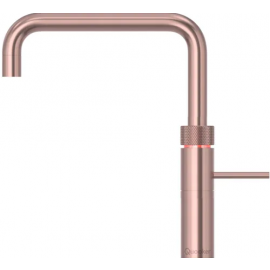 Quooker 3FSRCO PRO3 Fusion Square Tap – Rose Copper With 3L Tank