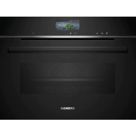 Siemens CS736G1B1 iQ700 Built In Compact Hydrolytic Oven with Steam Function in Black
