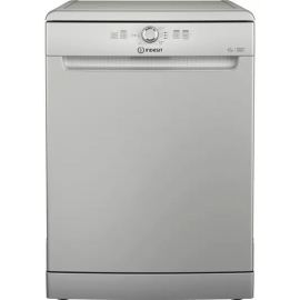 Indesit D2FHK26SUK 60cm Dishwasher - Silver- 14 Place Setting