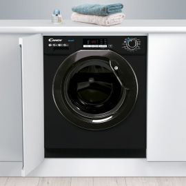 Candy Smart CBW49D2BBW4 Built In 9Kg Washing Machine - Black