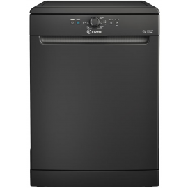 Indesit D2FHK26BUK 60cm Dishwasher - Black - 14 Place Setting