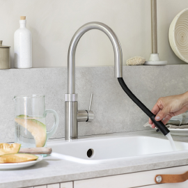 Quooker Flex 3XCHR Boiling Hot Water Tap - Polished Chrome