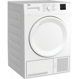 Beko DTKCE90021W 9kg Condenser Tumble Dryer - White - B Rated