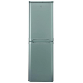 Indesit IBD5517SUK1 54.5cm 50/50 Manual Fridge Freezer - Silver