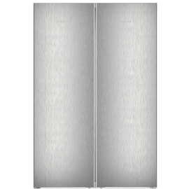 Liebherr Plus XRFSF5245 122cm 660L No Frost Silver Side by Side Fridge Freezer