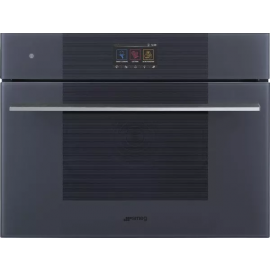 SO4104S4PG 45cm Linea Steam100 Pro Oven Neptune Grey