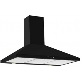 CDA ECH93BL 90cm Chimney Cooker Hood