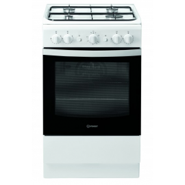 Indesit IS5G1KMW 50cm Single Oven Gas Cooker - White