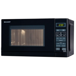 Sharp R272KM 20 Litre Solo Microwave - Black