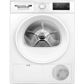 Bosch WTH85225GB Series 4 Heat Pump Tumble Dryer, 8kg, White, A++ Rated