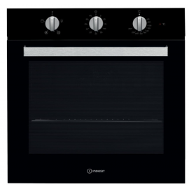 Indesit IFW6330BLUK Built-In Electric Single Oven, Black, A Rated