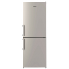 Indesit IB55532SUK Low Frost Fridge Freezer, 60/40, Silver