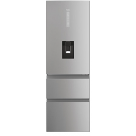 Haier Fridge freezer 3D 60 Series 5 HTW5618DWMG(UK) D Freestanding, 3 doors, Light Led, Class D, Inox