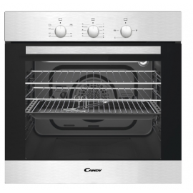 Candy OVGF12X Built-in LPG Single Oven with Natural Gas Conversion Kit, Stainless Steel