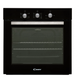 Candy OCGF12B Built-in LPG Single Oven with Natural Gas Conversion Kit, Black, A+ Rated