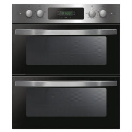 CANDY FCI7D405X Electric Built-under Double Oven - Black & Stainless Steel