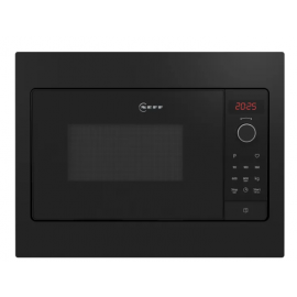 Neff HLAWG25S3B 50cm Built In Microwave For Wall Unit – BLACK