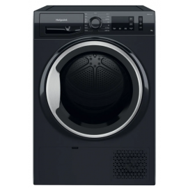 Hotpoint 9kg Crease Care Heat Pump Dryer NT M11 82BSK - Black