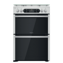 Hotpoint HDM67G8C2CX/UK Double Cooker 