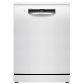 Bosch SMS4EMW06G Series 4 Dishwasher, 14 Place Settings, White, B Rated
