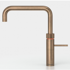 Quooker 7FSPTN PRO7 Fusion Square Tap – Patinated Brass With 7L Tank