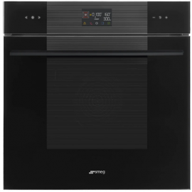 Smeg 60cm Linea Speedwave XL Combi Microwave Black Glass SO6102M2B3