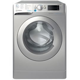 Indesit BWE81496XSVUK Freestanding 8kg 1400rpm Push&Go Washing Machine in Silver