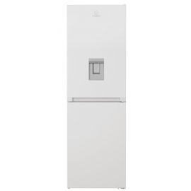 Indesit IBTNF60182WAQUA Freestanding Frost Free 50/50 Fridge Freezer with Water Dispenser in White