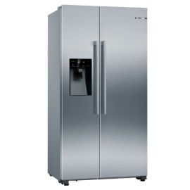 Bosch Series 6 American side by side 178.7 x 90.8 cm Brushed steel anti-fingerprint KAD93AIERG