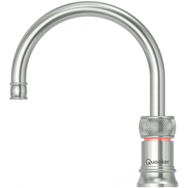 Quooker 2.2CNRRVS COMBI 2.2 Classic Nordic Round Single Tap – Stainless Steel With COMBI Tank