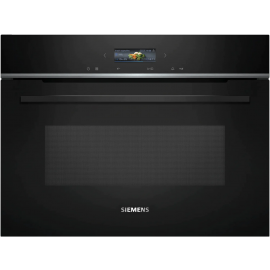 Siemens CE732GXB1B iQ700 Built In Hydrolytic 1000W Microwave with Grill in Black