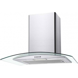 Candy CGM70NX 70cm Chimney Cooker Hood, Stainless Steel & Glass