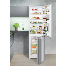 Liebherr CUel3331 55cm Wide S/Steel Look Fridge Freezer With SmartFrost