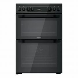 Hotpoint HDM67V92HCB/UK 60cm Electric Double Cooker