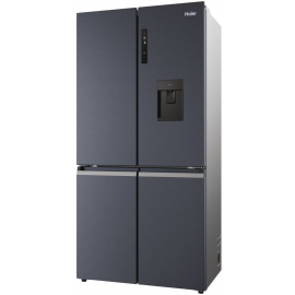 Haier HCR5919EHMB Four Door Cube 90 Series 5 Fridge Freezer With Water And Ice – BLACK