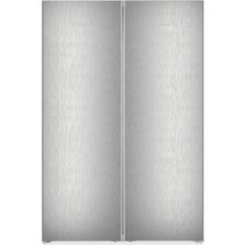 Liebherr XRFsf 5220 Plus American Fridge Freezer, Silver