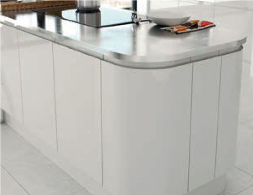 Lucente Gloss Light Grey Island